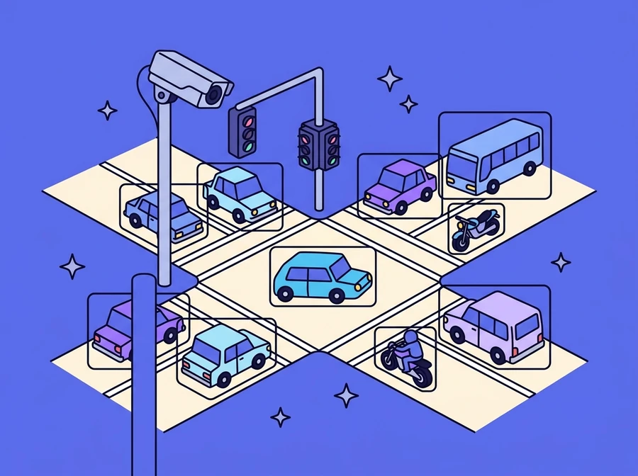 ภาพประกอบ Image Recognition for Smart Traffic Light